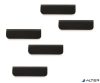 Jegyzettartó klip, öntapadó, mágneses, DURABLE "DURAFIX® CLIP", fekete