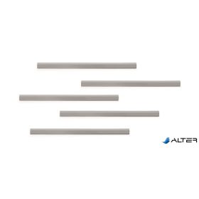   Irattartó, A4, öntapadó hátlappal, mágneses, DURABLE "DURAFIX® RAIL", ezüst