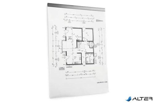 Irattartó mágnes, tekercsben, 5 m, öntapadó hátlappal, DURABLE "DURAFIX® ROLL", ezüst