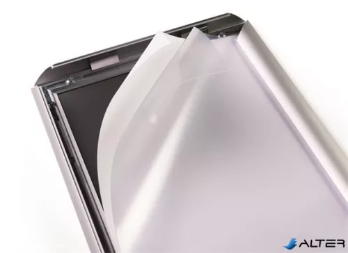 Posztertábla, fali, A4, alumínium keret, DURABLE