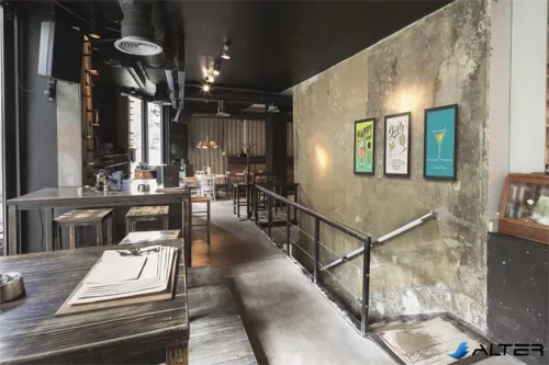 Posztertábla, fali, A3, alumínium keret, DURABLE, fekete