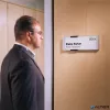 Információs tábla, 149x52,5 mm, DURABLE "INFO SIGN", ezüst