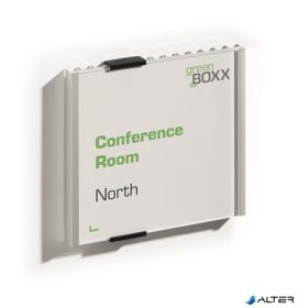   Információs tábla, 149x148,5 mm, DURABLE "INFO SIGN", ezüst