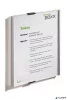 Információs tábla, 210x297 mm, DURABLE "INFO SIGN", ezüst