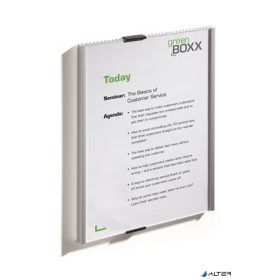   Információs tábla, 210x297 mm, DURABLE "INFO SIGN", ezüst