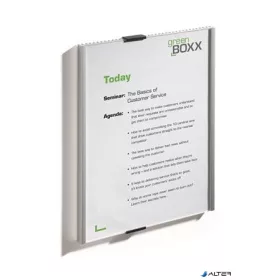   Információs tábla, 210x297 mm, DURABLE "INFO SIGN", ezüst