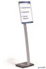 Padlóállvány, A3, DURABLE "INFO SIGN", ezüst