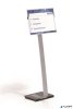 Padlóállvány, A3, DURABLE "INFO SIGN", ezüst