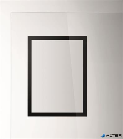 Infokeret, A4, elektrosztatikus, DURABLE "DURAFRAME® SUN", fekete