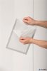 Infokeret, A4, elektrosztatikus, DURABLE "DURAFRAME® SUN", ezüst