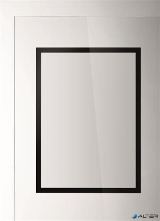 Infokeret, A3, elektrosztatikus, DURABLE "DURAFRAME® SUN", fekete