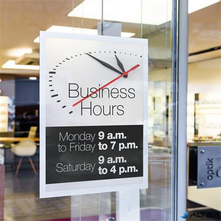 Infokeret, A3, elektrosztatikus, DURABLE 'DURAFRAME® SUN', ezüst