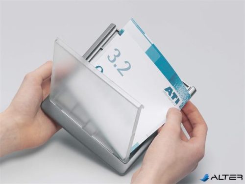 Információs tábla, 149x52,5 mm, DURABLE "CLICK SIGN", fehér