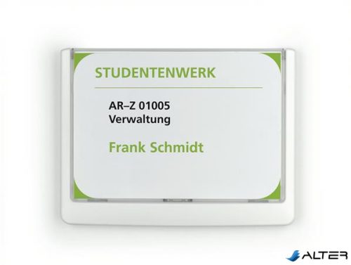 Információs tábla, 149x105,5 mm, DURABLE "CLICK SIGN", fehér