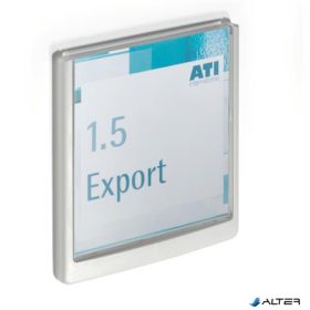   Információs tábla, 149x148,5 mm, DURABLE "CLICK SIGN", fehér