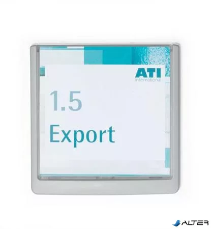 Információs tábla, 149x148,5 mm, DURABLE "CLICK SIGN", fehér