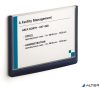 Információs tábla, 210x148,5 mm, DURABLE "CLICK SIGN", kék