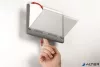 Információs tábla, 210x148,5 mm, DURABLE "CLICK SIGN", szürke