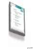Információs tábla, 210x297 mm, DURABLE „CLICK SIGN”, szürke