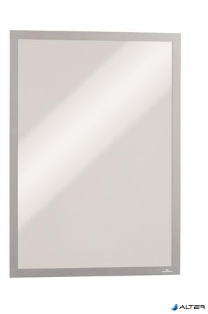 Infokeret, A3, mágneses, DURABLE "DURAFRAME® MAGNETIC", ezüst