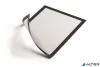 Infokeret, A4, mágneses, DURABLE "DURAFRAME® MAGNETIC", fekete