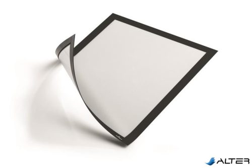 Infokeret, A4, mágneses, DURABLE "DURAFRAME® MAGNETIC", fekete