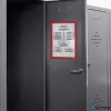 Infokeret, A4, mágneses, DURABLE 'DURAFRAME® MAGNETIC', piros