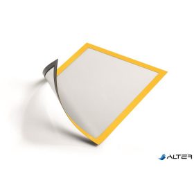   Infokeret, A4, mágneses, DURABLE "DURAFRAME® MAGNETIC", sárga