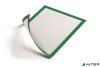 Infokeret, A4, mágneses, DURABLE "DURAFRAME® MAGNETIC", zöld