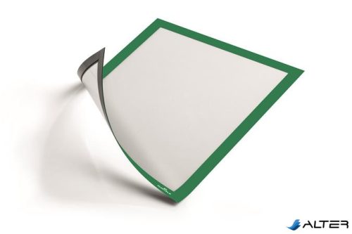 Infokeret, A4, mágneses, DURABLE "DURAFRAME® MAGNETIC", zöld