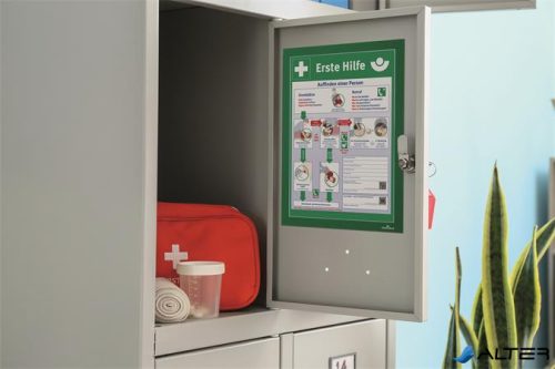 Infokeret, A4, mágneses, DURABLE 'DURAFRAME® MAGNETIC', zöld