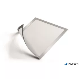   Infokeret, A4, mágneses, DURABLE "DURAFRAME® MAGNETIC", ezüst