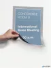 Infokeret, A4, mágneses, DURABLE "DURAFRAME® MAGNETIC", ezüst