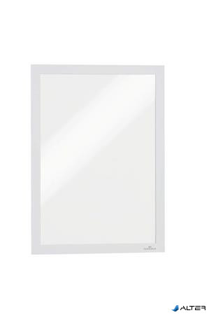 Infokeret, A4, öntapadó háttal, DURABLE "DURAFRAME®", fehér
