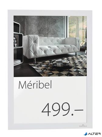 Infokeret, A4, öntapadó háttal, DURABLE "DURAFRAME®", fehér