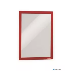   Infokeret, A4, öntapadó háttal, DURABLE "DURAFRAME®", piros