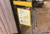 Infokeret, A4, öntapadó háttal, DURABLE "DURAFRAME®", sárga