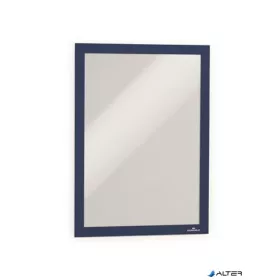   Infokeret, A4, öntapadó háttal, DURABLE 'DURAFRAME®', sötétkék