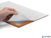 Infokeret, A4, öntapadó háttal, DURABLE "DURAFRAME®", narancs