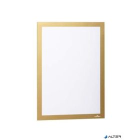   Infokeret, A4, öntapadó háttal, DURABLE 'DURAFRAME®', arany