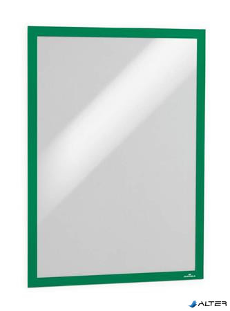 Infokeret, A3, öntapadó háttal, DURABLE "DURAFRAME®", zöld