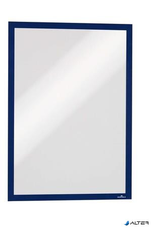 Infokeret, A3, öntapadó háttal, DURABLE "DURAFRAME®", sötétkék