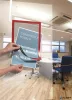 Infokeret, A4, öntapadó háttal, DURABLE "DURAFRAME®", piros