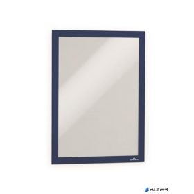   Infokeret, A4, öntapadó háttal, DURABLE 'DURAFRAME®', sötétkék