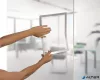 Infokeret, A4, öntapadó háttal, DURABLE "DURAFRAME®", ezüst