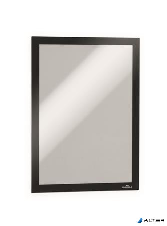 Infokeret, A4, öntapadó háttal, DURABLE "DURAFRAME®", fekete