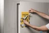 Infokeret, A4, mágneses, DURABLE "DURAFRAME® MAGNETIC SECURITY", sárga-fekete