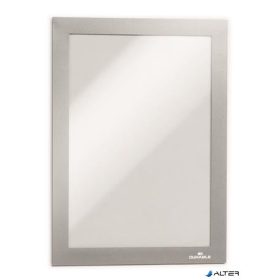   Infokeret, A5, mágneses, DURABLE "DURAFRAME MAGNETIC", ezüst