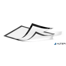   Infokeret, A4, mágneses, DURABLE "DURAFRAME® MAGNETIC PLUS", fekete