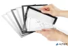 Infokeret, A4, mágneses, DURABLE "DURAFRAME® MAGNETIC PLUS", fekete